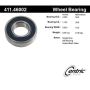 CENTRIC PARTS 411.46002 Centric Premium Axle Shaft Bearing Single Row