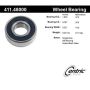 CENTRIC PARTS 411.48000 Centric Premium Axle Shaft Bearing Single Row