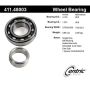 CENTRIC PARTS 411.48003 Centric Premium Axle Shaft Bearing Single Row