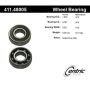 CENTRIC PARTS 411.48005 Centric Premium Axle Shaft Bearing Single Row
