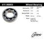 CENTRIC PARTS 411.90003 Centric Premium Axle Shaft Bearing Single Row