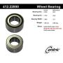 CENTRIC PARTS 412.22000E C-Tek Standard Double Row Wheel Bearing