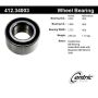 CENTRIC PARTS 412.34003E C-Tek Standard Double Row Wheel Bearing