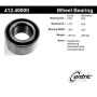 CENTRIC PARTS 412.40000E C-Tek Standard Double Row Wheel Bearing