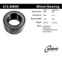 CENTRIC PARTS 412.40008E C-Tek Standard Double Row Wheel Bearing