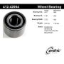 CENTRIC PARTS 412.42004 Centric Premium Double Row Wheel Bearing