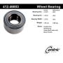 CENTRIC PARTS 412.46003E C-Tek Standard Double Row Wheel Bearing