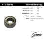 CENTRIC PARTS 412.51001E C-Tek Standard Double Row Wheel Bearing