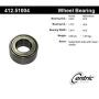 CENTRIC PARTS 412.51004E C-Tek Standard Double Row Wheel Bearing