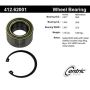 CENTRIC PARTS 412.62001 Centric Premium Double Row Wheel Bearing