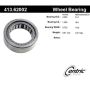 CENTRIC PARTS 413.62002 Centric Premium Axle Shaft Bearing