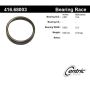 CENTRIC PARTS 416.68003 Centric Premium Bearing Race