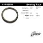 CENTRIC PARTS 416.68009 Centric Premium Bearing Race