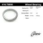 CENTRIC PARTS 416.78000 Centric Premium Bearing Race