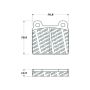 CENTRIC PARTS 500.00451 PQ PRO Disc Brake Pads