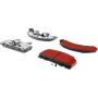 CENTRIC PARTS 500.02150 PQ PRO Disc Brake Pads with Hardware