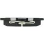 CENTRIC PARTS 500.02280 PQ PRO Disc Brake Pads with Hardware