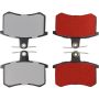 CENTRIC PARTS 500.02280 PQ PRO Disc Brake Pads with Hardware