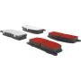 CENTRIC PARTS 500.02420 PQ PRO Disc Brake Pads with Hardware