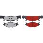 CENTRIC PARTS 500.02590 PQ PRO Disc Brake Pads with Hardware