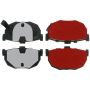 CENTRIC PARTS 500.03230 PQ PRO Disc Brake Pads with Hardware
