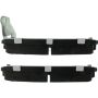 CENTRIC PARTS 500.03250 PQ PRO Disc Brake Pads with Hardware