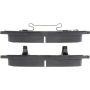 CENTRIC PARTS 500.03760 PQ PRO Disc Brake Pads with Hardware