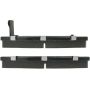 CENTRIC PARTS 500.04090 PQ PRO Disc Brake Pads with Hardware
