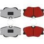 CENTRIC PARTS 500.04230 PQ PRO Disc Brake Pads with Hardware