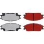 CENTRIC PARTS 500.04400 PQ PRO Disc Brake Pads with Hardware