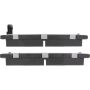 CENTRIC PARTS 500.04700 PQ PRO Disc Brake Pads with Hardware