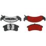CENTRIC PARTS 500.05050 PQ PRO Disc Brake Pads with Hardware