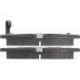 CENTRIC PARTS 500.05320 PQ PRO Disc Brake Pads with Hardware