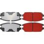CENTRIC PARTS 500.05320 PQ PRO Disc Brake Pads with Hardware