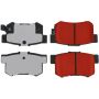 CENTRIC PARTS 500.05361 PQ PRO Disc Brake Pads with Hardware