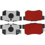 CENTRIC PARTS 500.05372 PQ PRO Disc Brake Pads with Hardware
