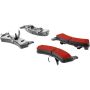 CENTRIC PARTS 500.06670 PQ PRO Disc Brake Pads with Hardware