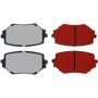 CENTRIC PARTS 500.06800 PQ PRO Disc Brake Pads with Hardware