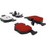 CENTRIC PARTS 500.06810 PQ PRO Disc Brake Pads with Hardware