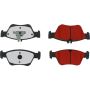 CENTRIC PARTS 500.07001 PQ PRO Disc Brake Pads with Hardware
