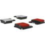 CENTRIC PARTS 500.07090 PQ PRO Disc Brake Pads with Hardware