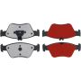 CENTRIC PARTS 500.07100 PQ PRO Disc Brake Pads with Hardware