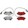 CENTRIC PARTS 500.07530 PQ PRO Disc Brake Pads with Hardware