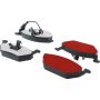 CENTRIC PARTS 500.07681 PQ PRO Disc Brake Pads with Hardware