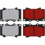 CENTRIC PARTS 500.07720 PQ PRO Disc Brake Pads with Hardware