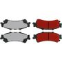 CENTRIC PARTS 500.07921 PQ PRO Disc Brake Pads with Hardware