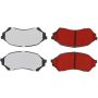 CENTRIC PARTS 500.07980 PQ PRO Disc Brake Pads with Hardware