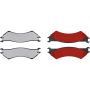 CENTRIC PARTS 500.08020 PQ PRO Disc Brake Pads with Hardware