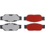 CENTRIC PARTS 500.08050 PQ PRO Disc Brake Pads with Hardware