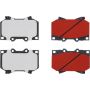 CENTRIC PARTS 500.08120 PQ PRO Disc Brake Pads with Hardware